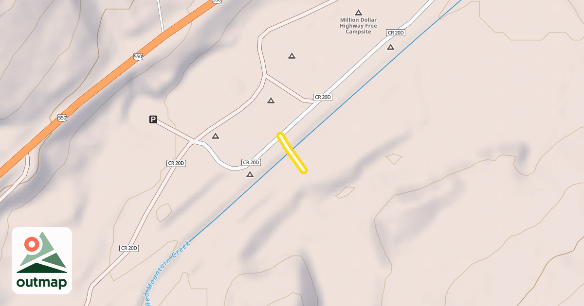 Map of Townsite Loop