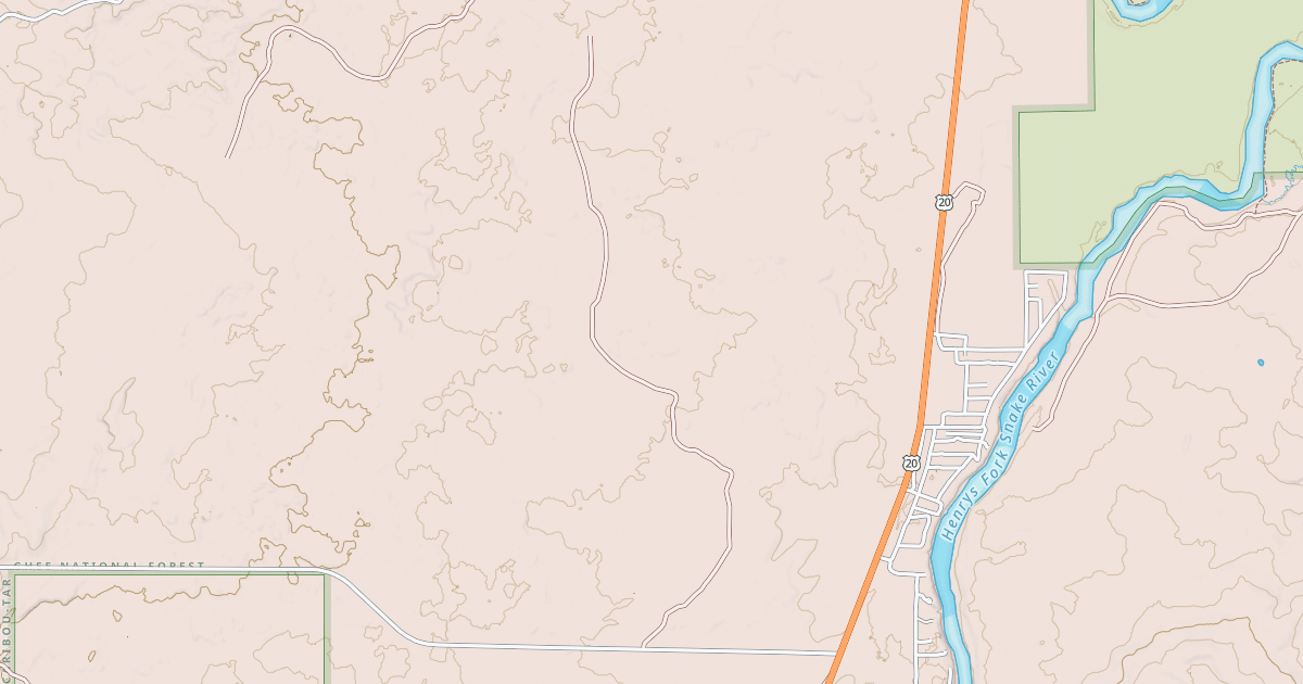 Map preview of NORTH ANTELOPE FLAT SP1