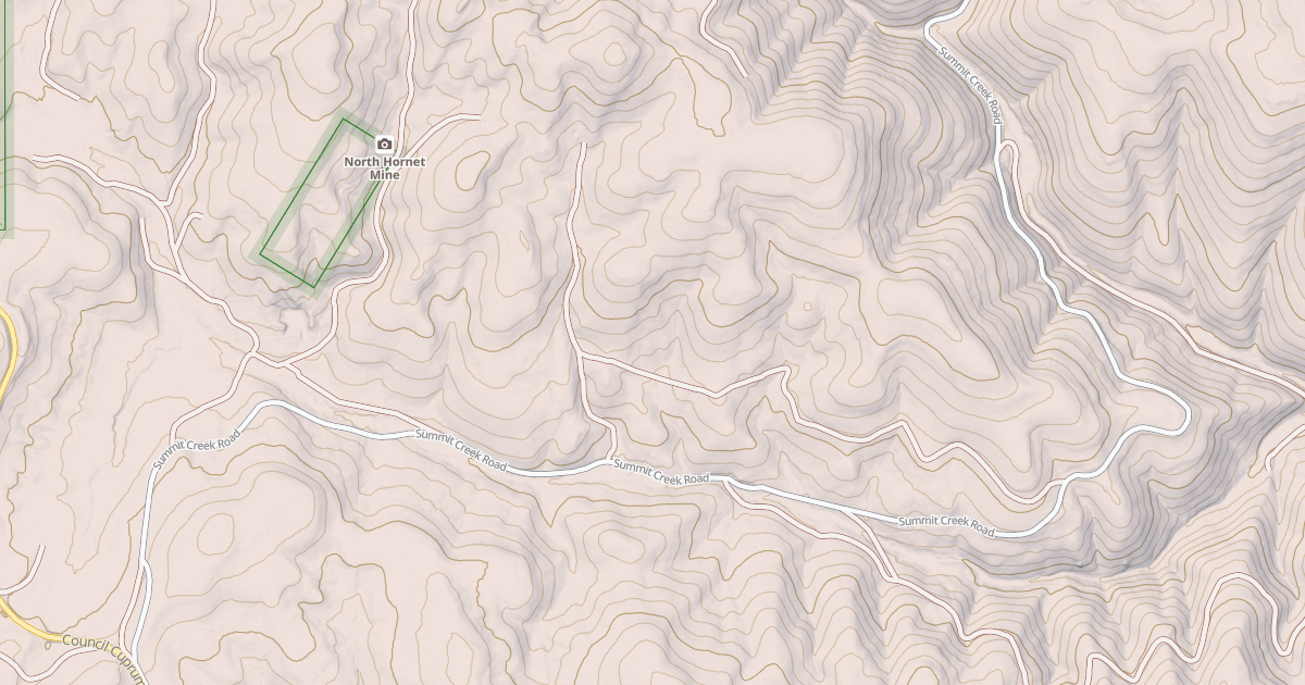 Map preview of DEER CREEK
