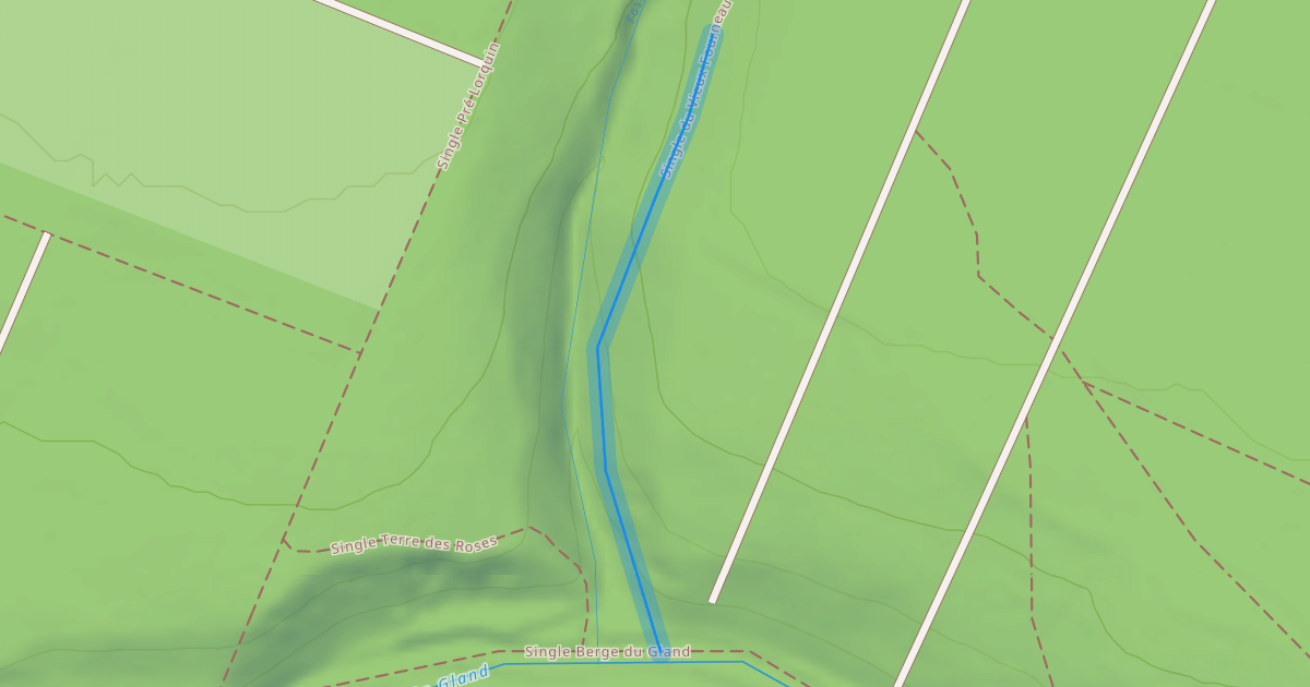 Map preview of Single du Vieux Fourneau