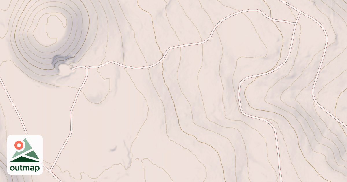Map of CINDER PIT