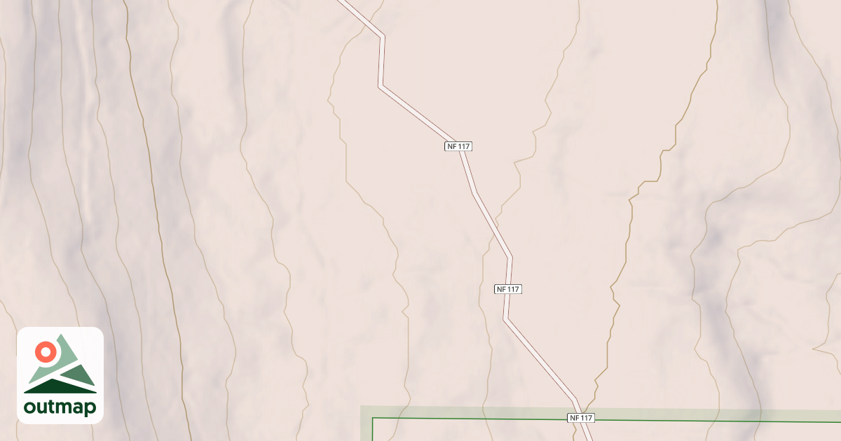 Map of USFS National Forest System Roads {4B2FFB89-28F5-49E8-A6C5-FECC120D6A3F}