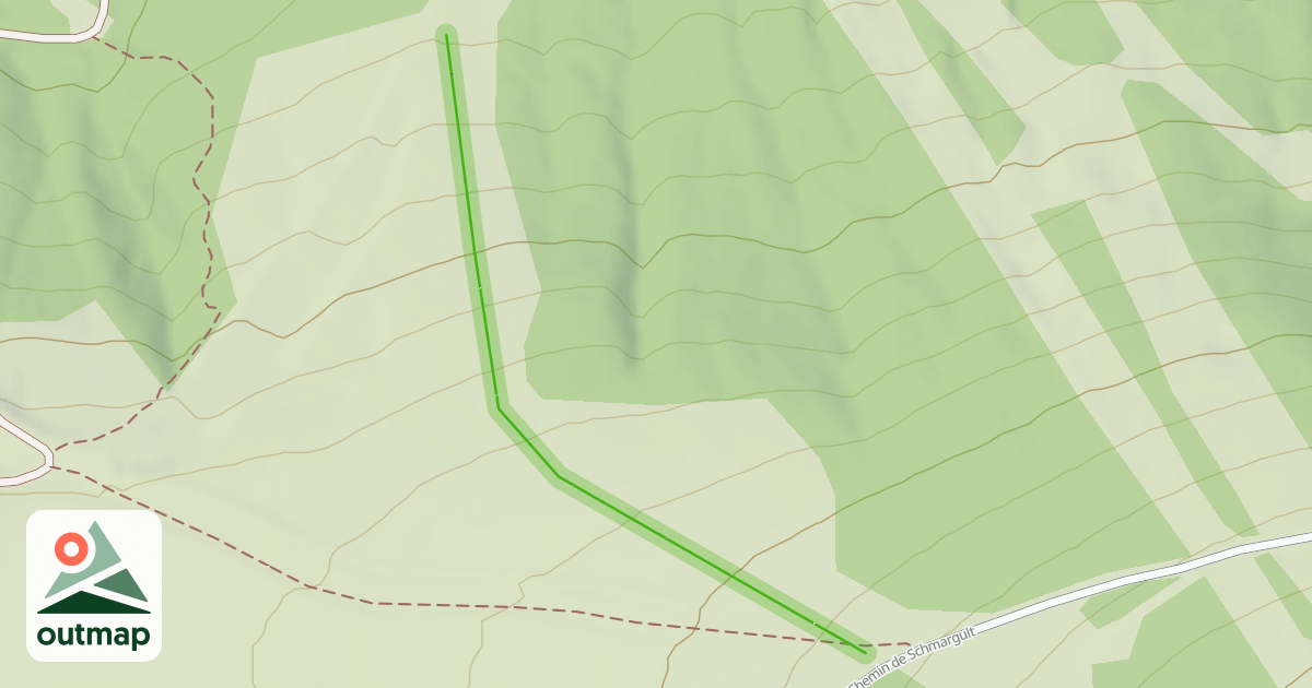 Map of Chitelet Bleu