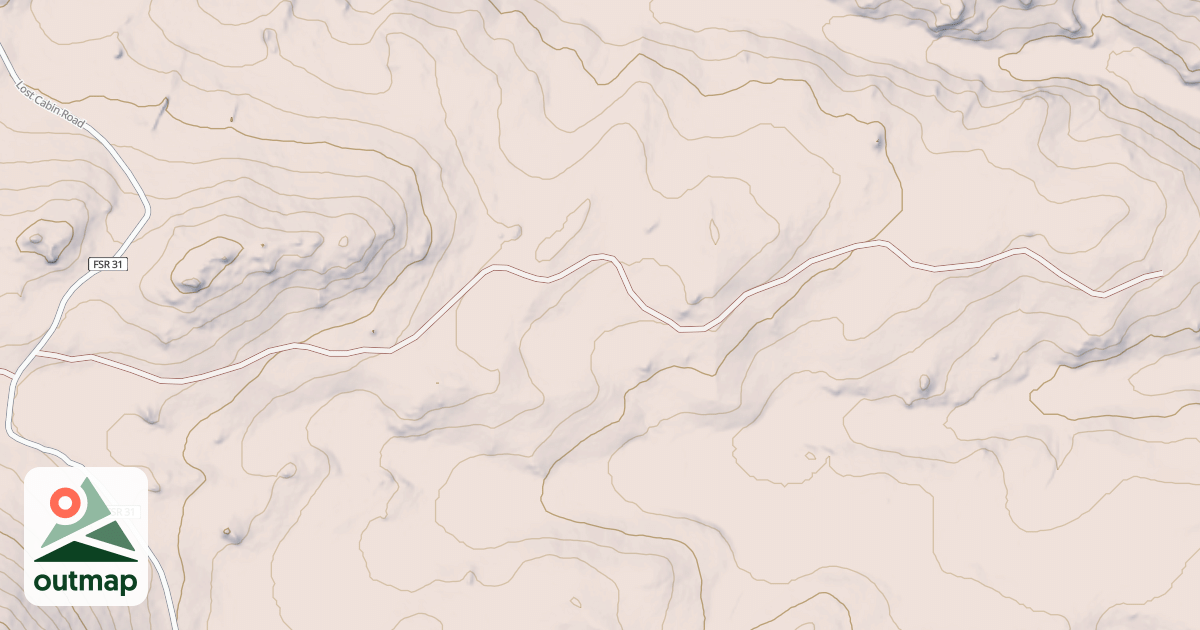 Map of ROCK KNOB