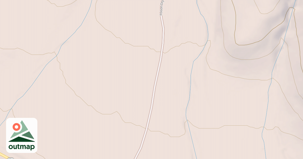 Map of BLM National GTLF Public Motorized Roads 217077b5-11cc-4699-836e-aa3758abf6c2
