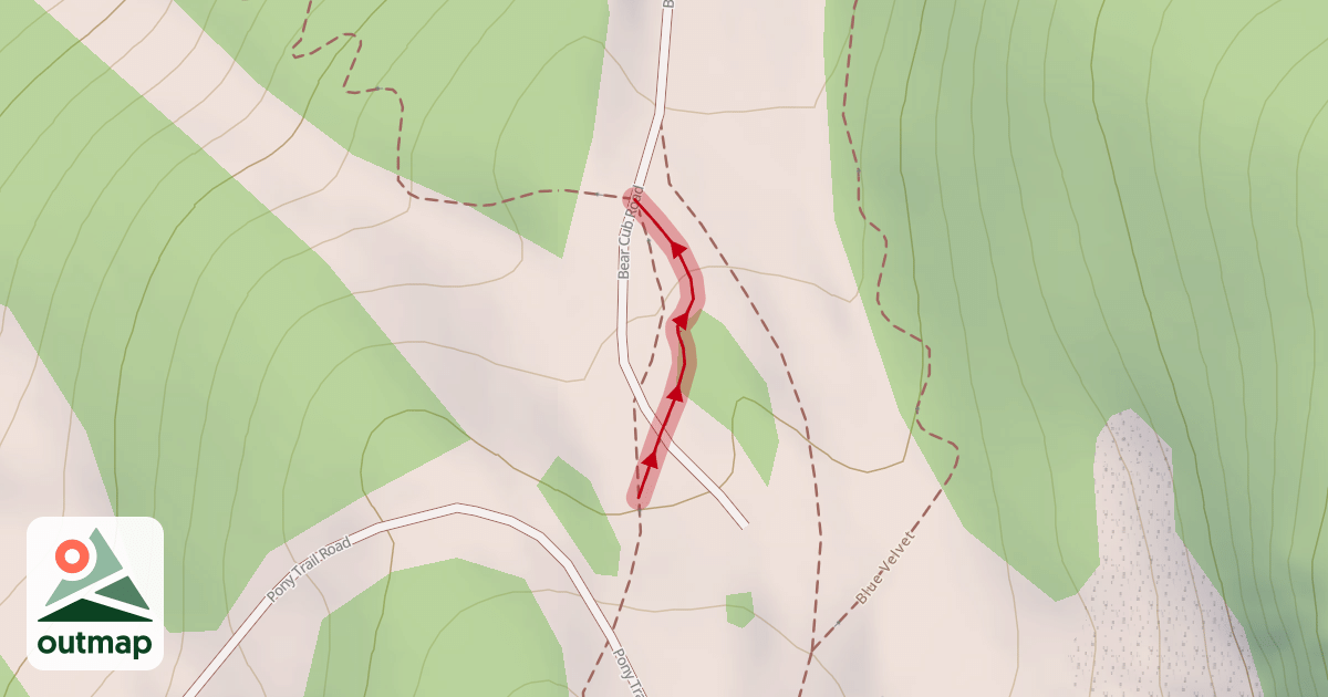 Map of Oakley Step Up Island