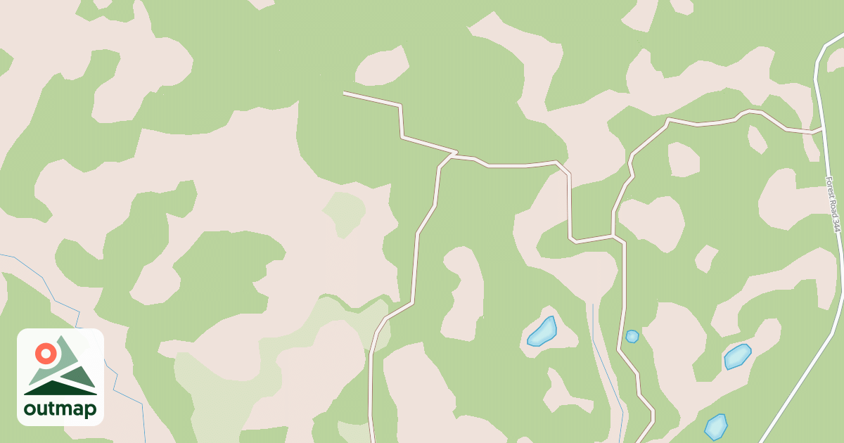 Map of USFS National Forest System Roads {5C39468E-F4DA-40A6-8CB4-21A133BDB404}