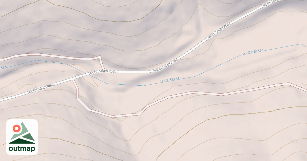 Map of CAMP WATERHOLE