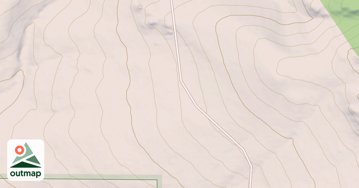 Map of BDY FENCE SPUR 1G