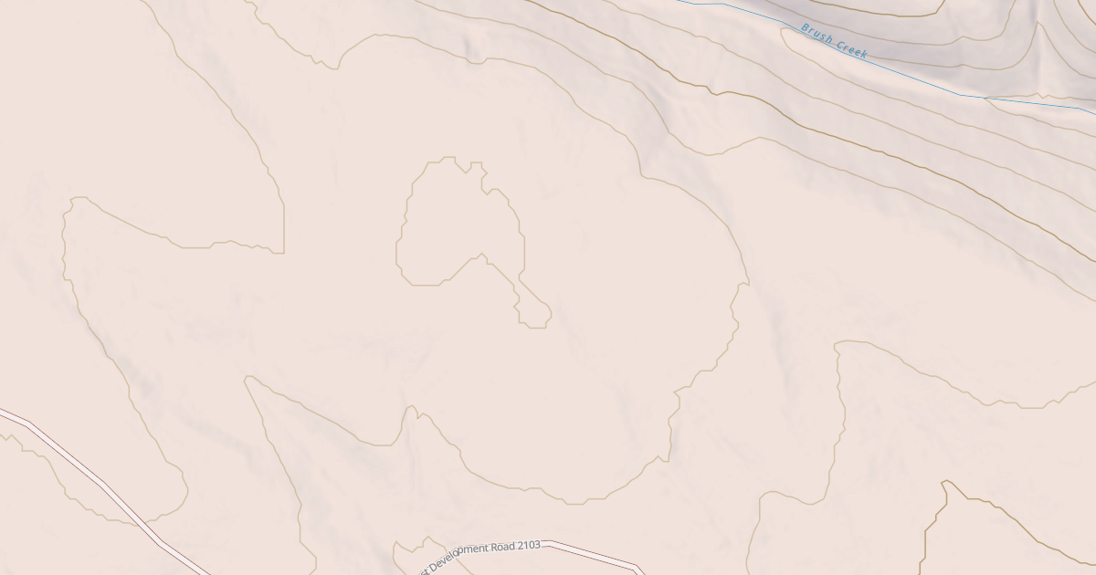 Map preview of USFS National Forest System Roads {93D5C911-EF8F-4847-8DF7-61E39BC38115}