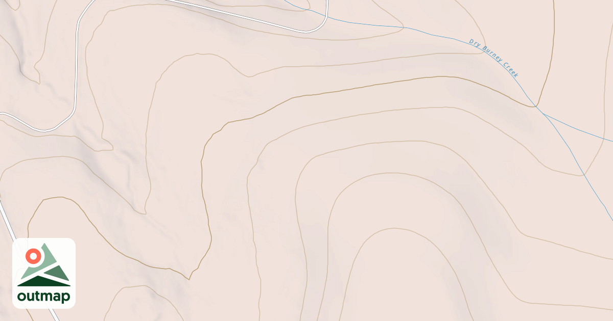 Map of BURNEY CR DRAIN