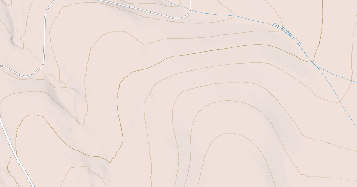 Map preview of BURNEY CR DRAIN