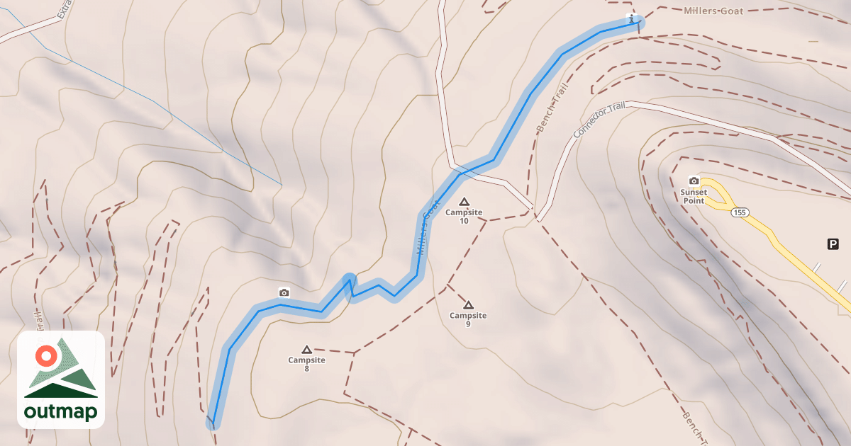 Map of Millers Goat