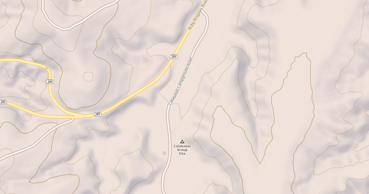 Map preview of CALABASAS CAMPGROUND