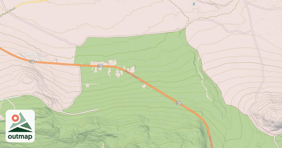 Map of Maine Statewide ATV Trails 119
