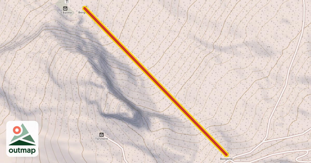 Map of Bergerie