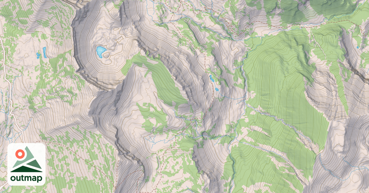 Map of Sheep Pass