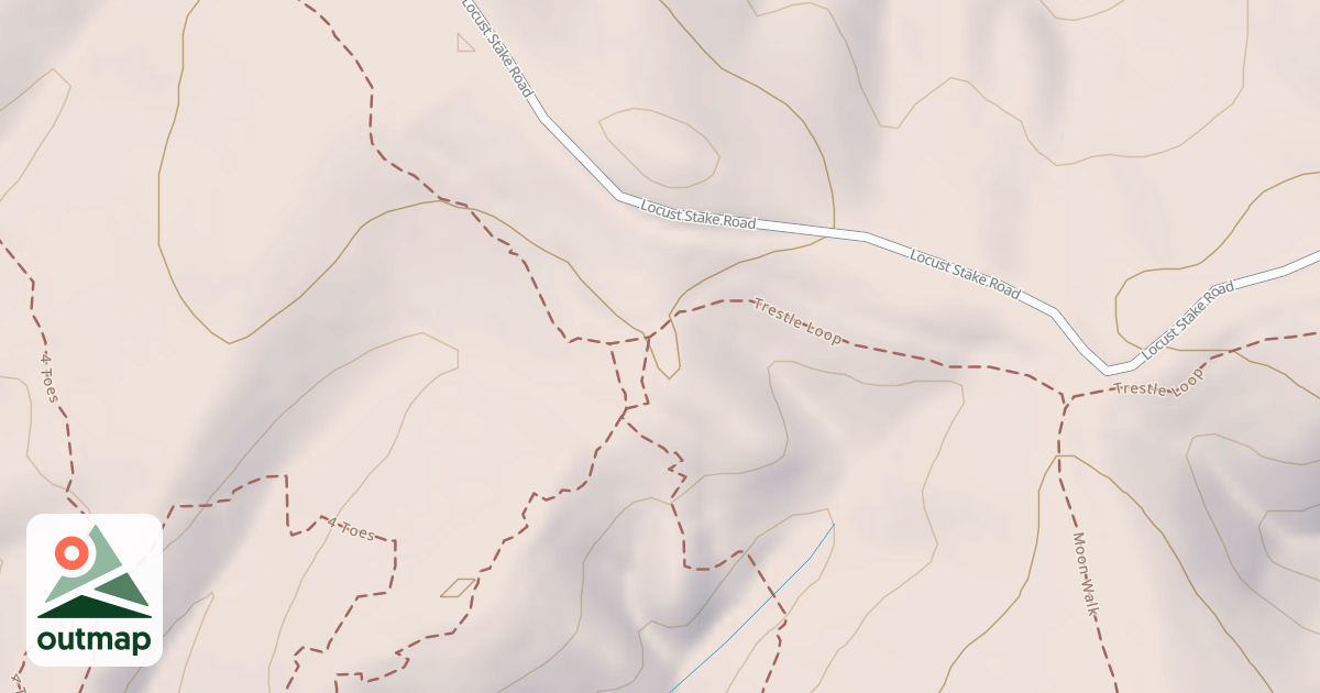 Map of Moon Walk