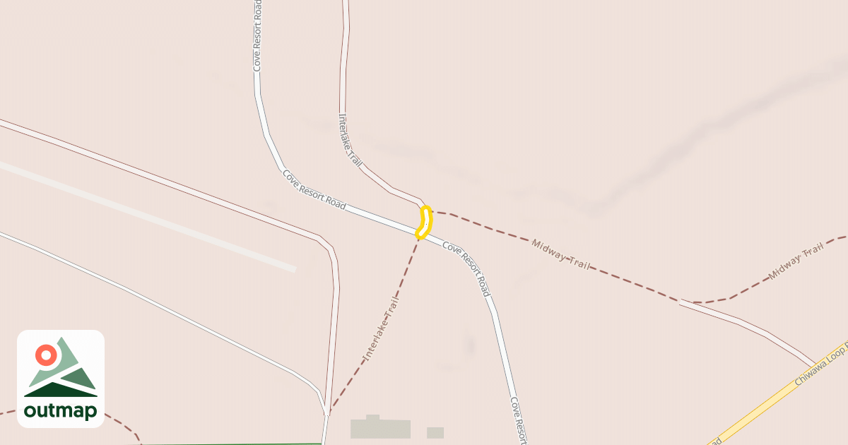 Map of Interlake Trail