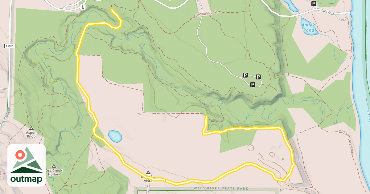 Map of Pioneer Trail