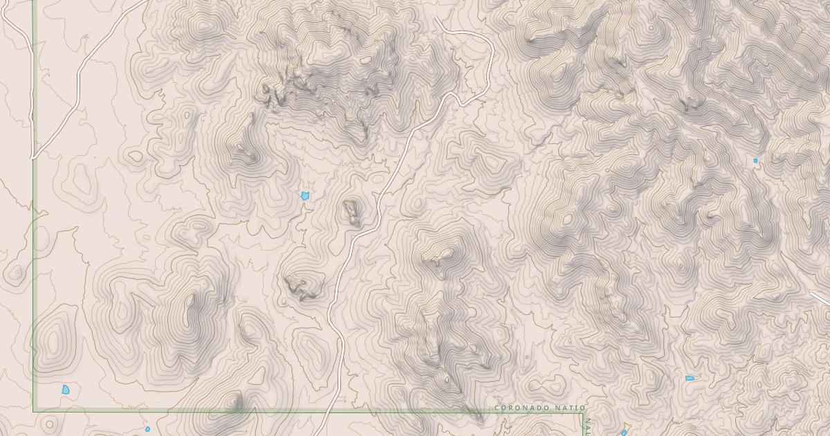 Map preview of GILLMAN CANYON