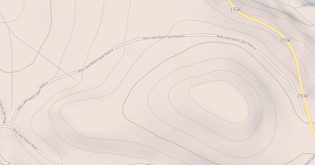 Map preview of BLUE LAKE RANCH SPUR