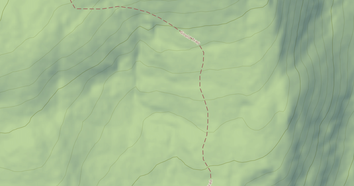 Map preview of Gould Trail