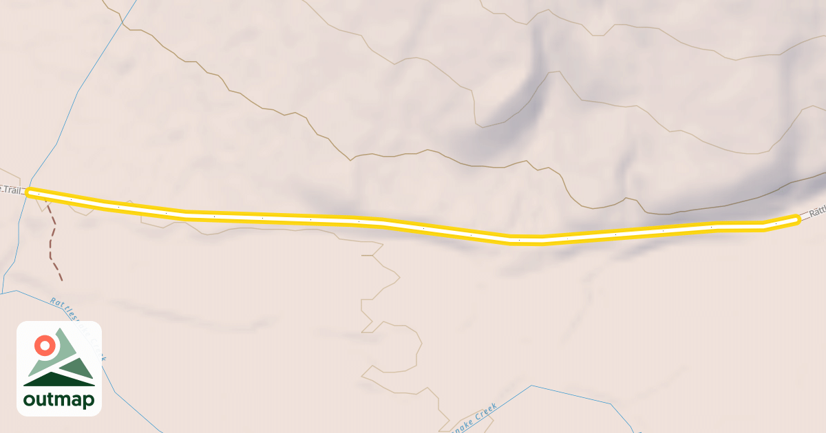 Map of Rattlesnake Trail