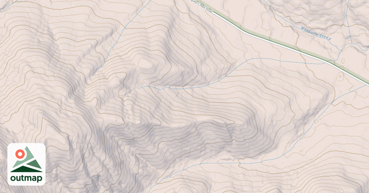 Map of ADAMS CANYON
