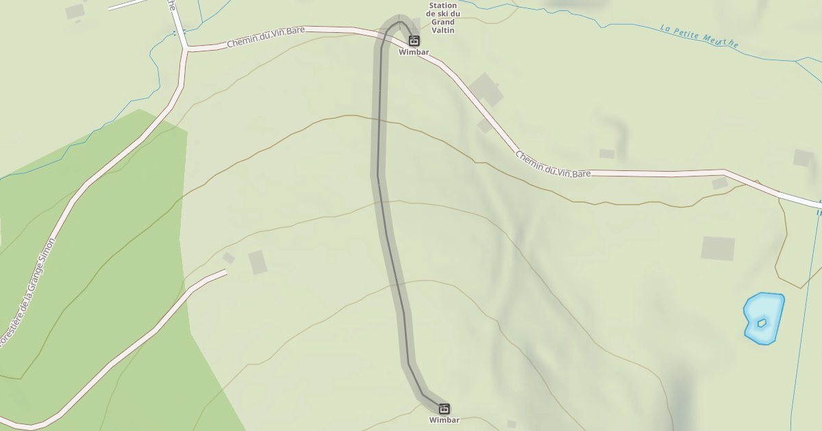 Map preview of Wimbar
