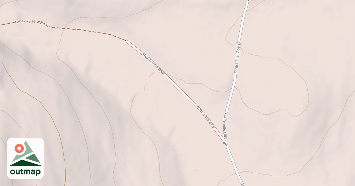 Map of LITTLE BEAR