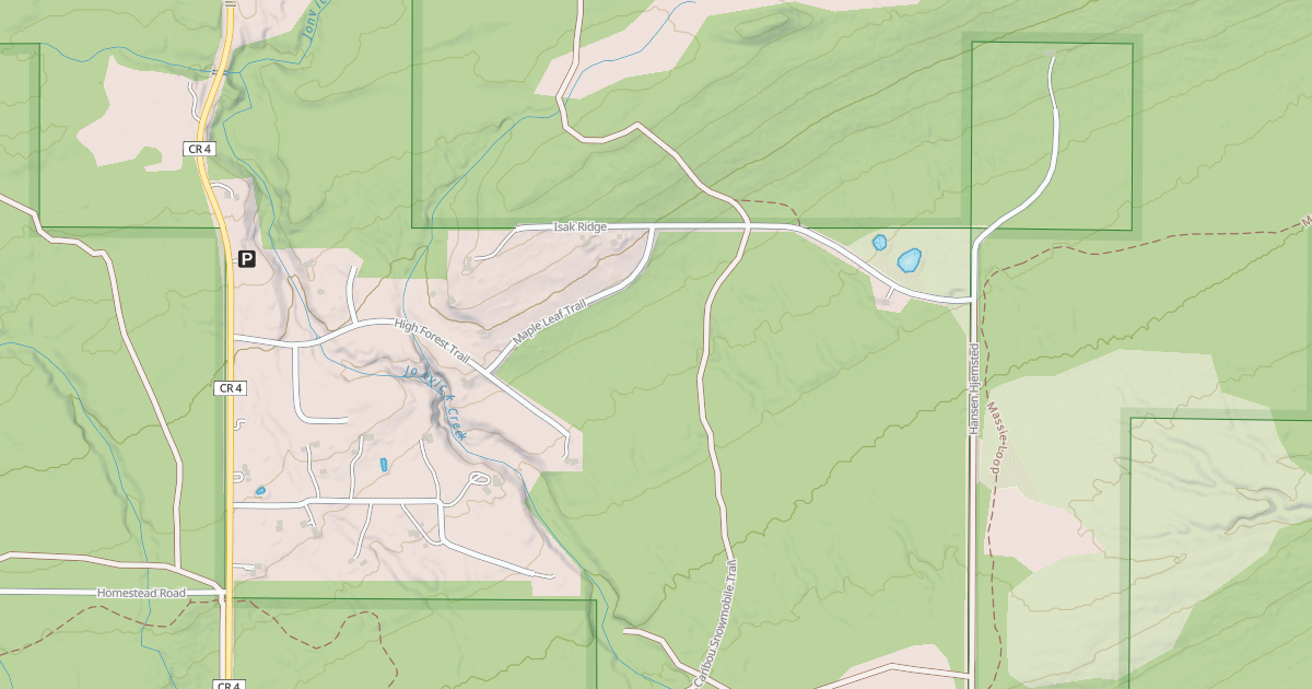 Map preview of CARIBOU SNOWMOBILE