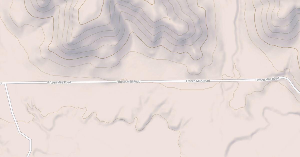Map preview of FIFTEEN MILE