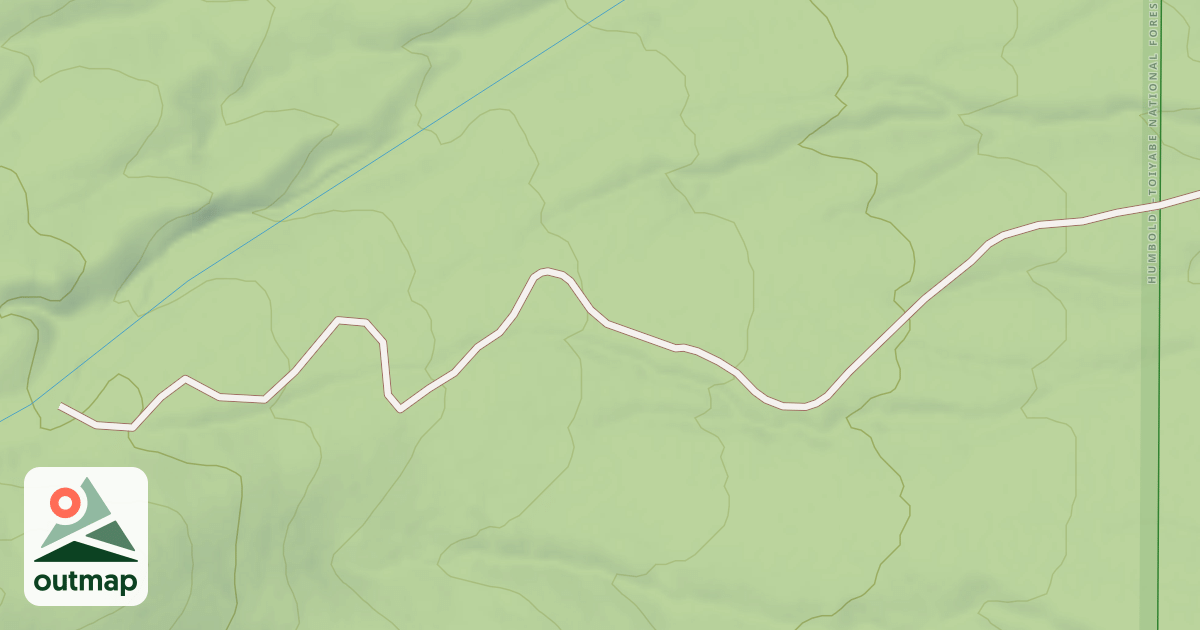 Map of ANTELOPE SPRING