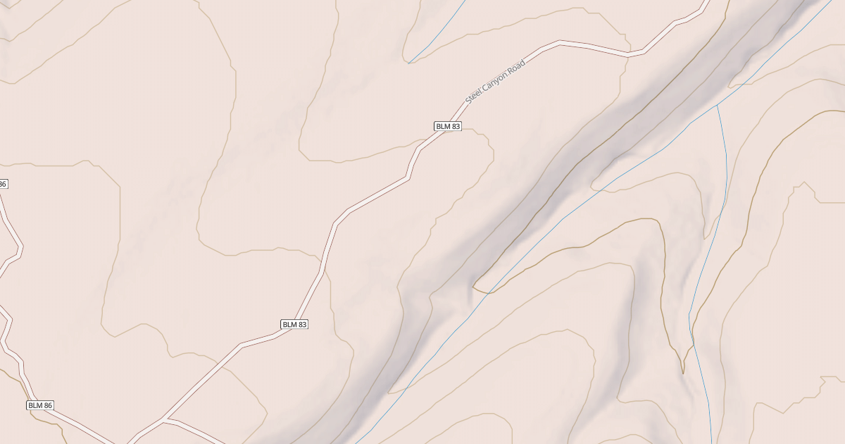 Map preview of BLM National GTLF Public Motorized Roads 72250d9c-57f8-407e-8cc7-223757e418e1