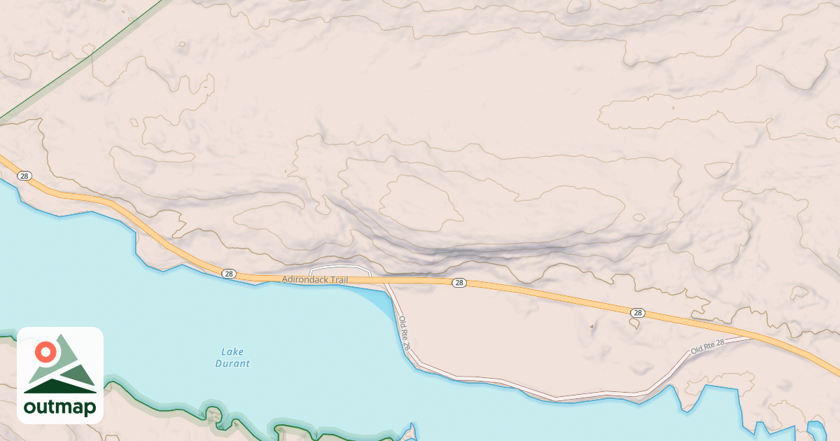 Map of Old Stage Trail
