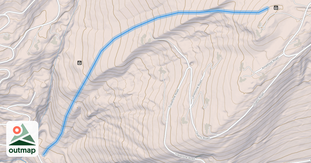 Map of Sunset Boulevard