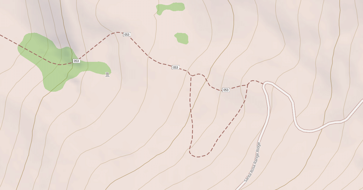 Map preview of SOLID SILVER SPUR D ROAD