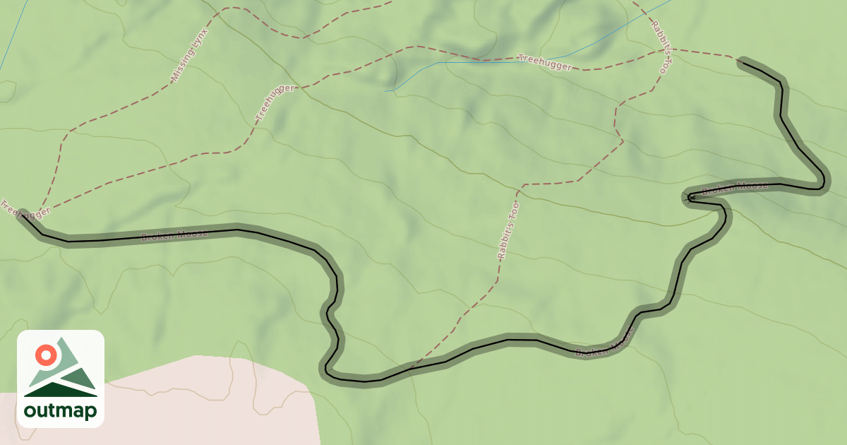 Map of Broken Moose