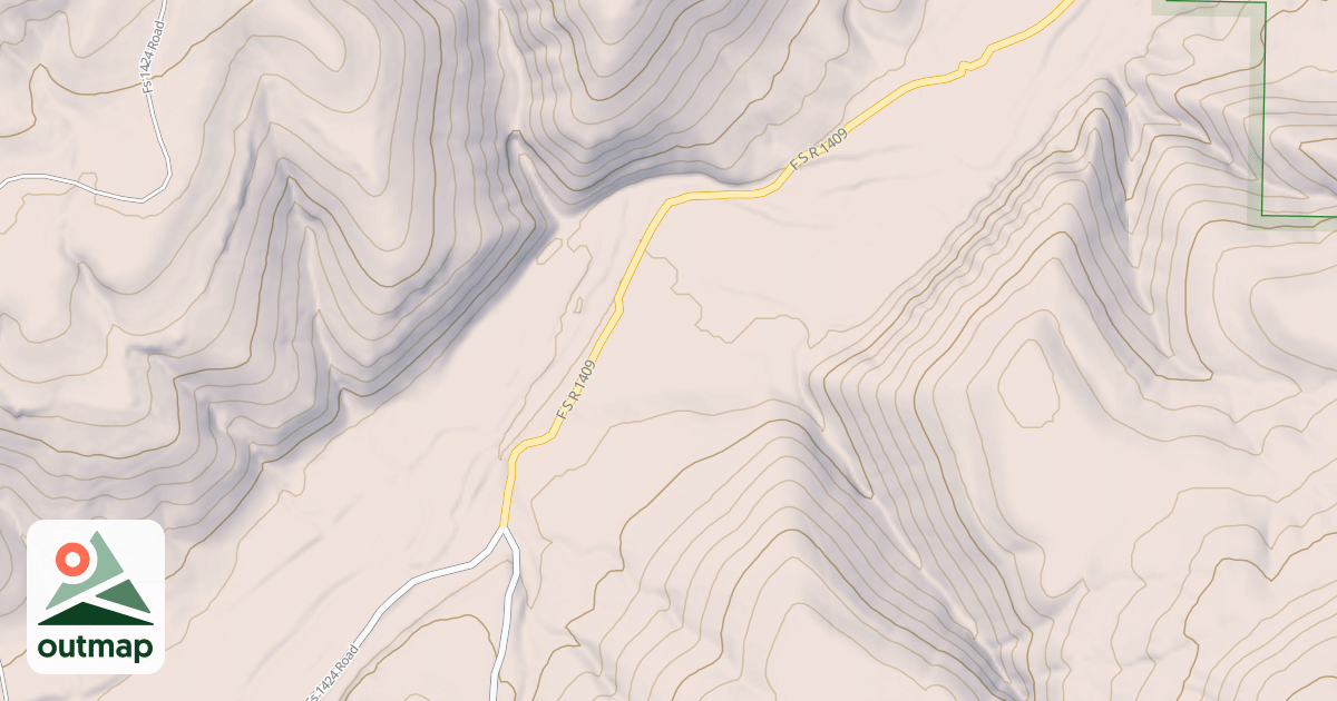 Map of MURRAY CREEK