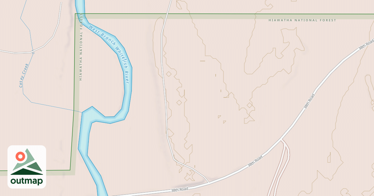 Map of BUCKEYE SPUR E