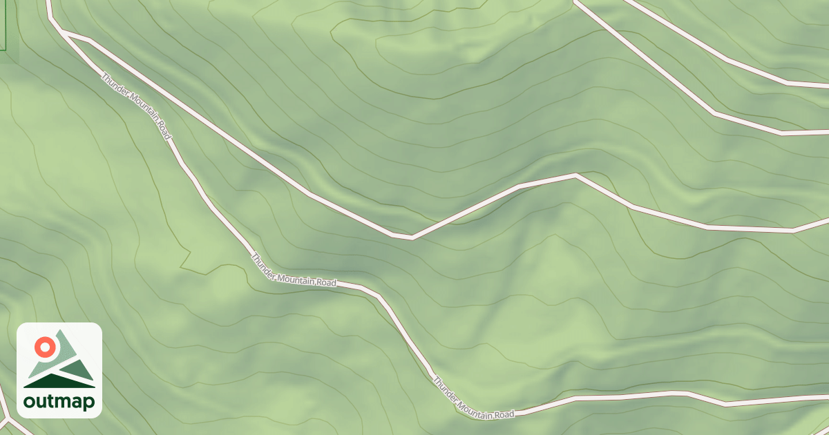 Map of (FDR) THUNDER MTN-JOHNSON