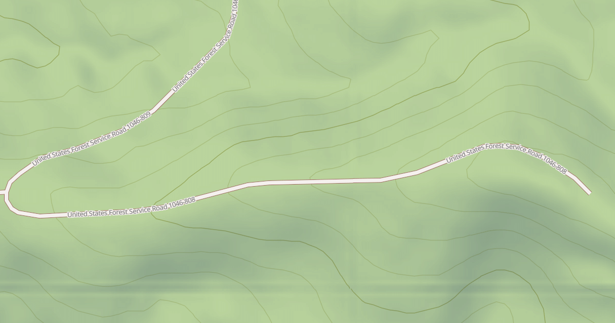 Map preview of USFS Motor Vehicle Use Map Roads {2C2C7E25-0975-48E0-933D-30C630514C55}