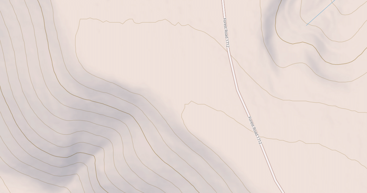 Map preview of USFS National Forest System Roads {44E957F6-DB4F-46E2-BE82-47D1CAECDEA9}