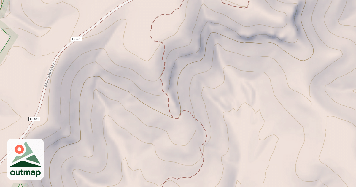 Map of Renfro Loop