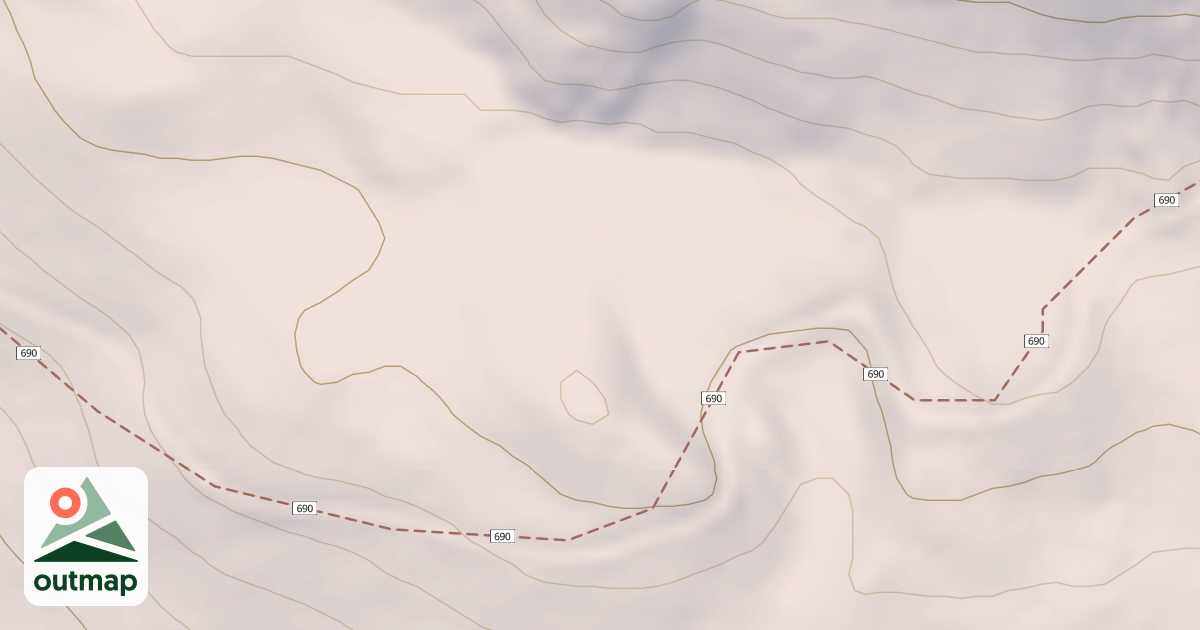 Map of CAMPSITE ATV