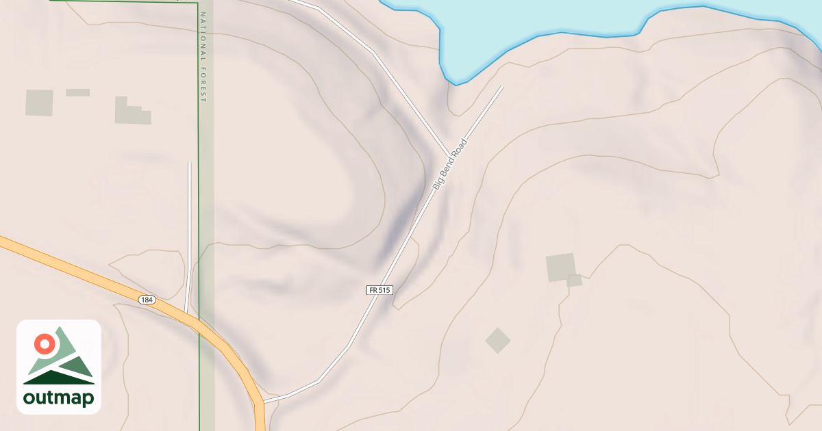 Map of BIG BEND