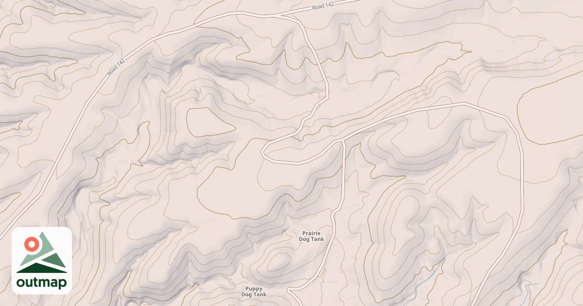 Map of PRAIRIE DOG TANK