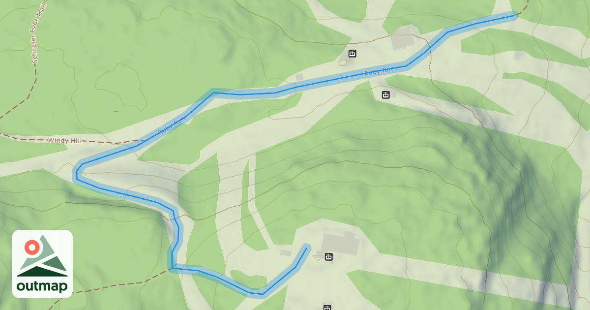 Map of Ruby Run