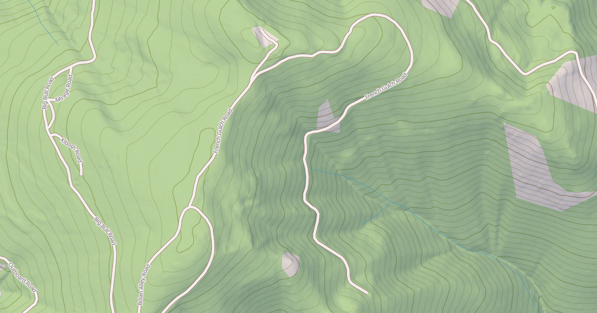 Map preview of FRENCH GULCH